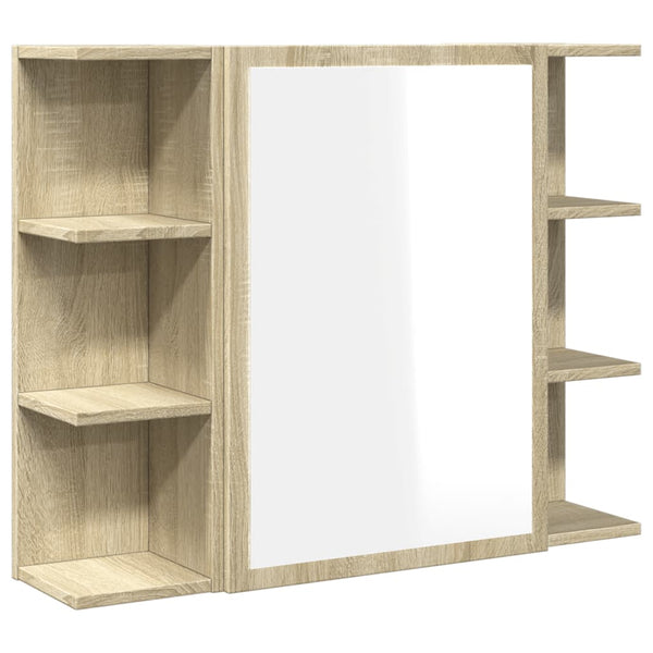 Bad-Spiegelschrank Sonoma-Eiche 80cm