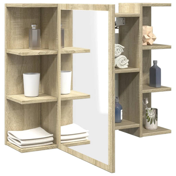 Bad-Spiegelschrank Sonoma-Eiche 80cm