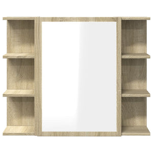 Bad-Spiegelschrank Sonoma-Eiche 80cm