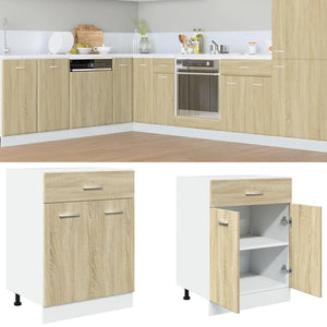 Unterschrank Lyon Sonoma-Eiche 60 cm