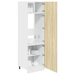 Kühlumbauschrank Lyon Sonoma-Eiche 60 cm