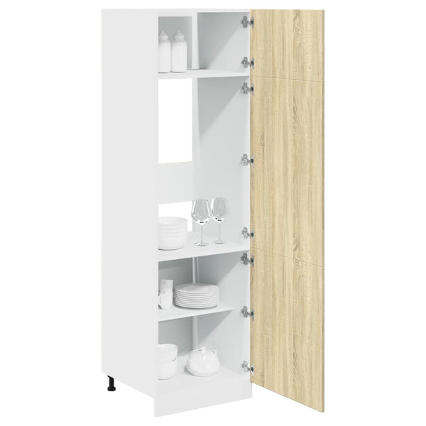 Kühlumbauschrank Lyon Sonoma-Eiche 60 cm
