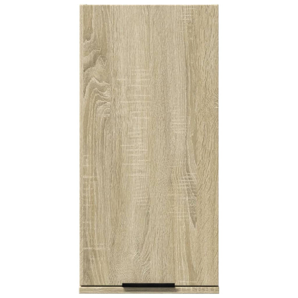Wand-Badschrank Sonoma Eiche 32x20x67 cm