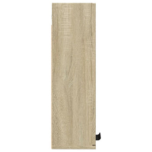 Wand-Badschrank Sonoma Eiche 32x20x67 cm