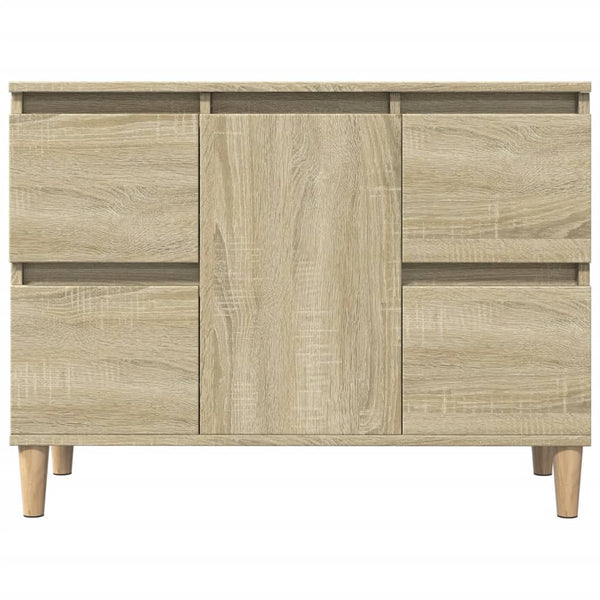 Waschbeckenunterschrank Sonoma-Eiche 80 cm