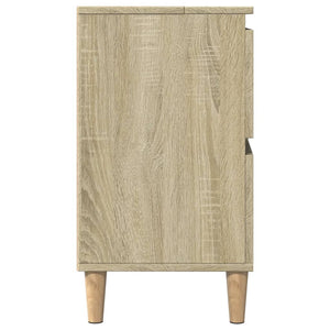 Waschbeckenunterschrank Sonoma-Eiche 80 cm