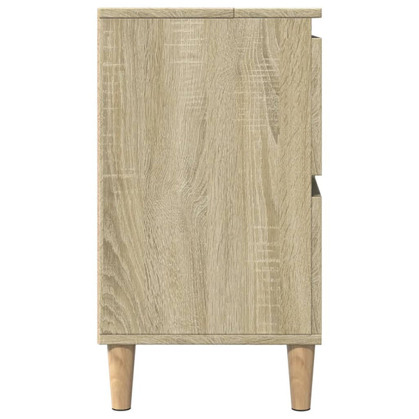 Waschbeckenunterschrank Sonoma-Eiche 80 cm