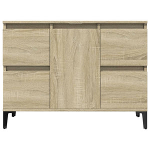 Waschbeckenunterschrank Sonoma-Eiche 80 cm