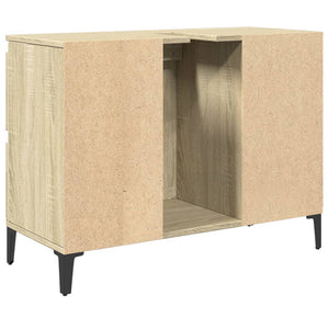 Waschbeckenunterschrank Sonoma-Eiche 80 cm