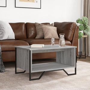 Couchtisch Grau Sonoma 75x51 cm