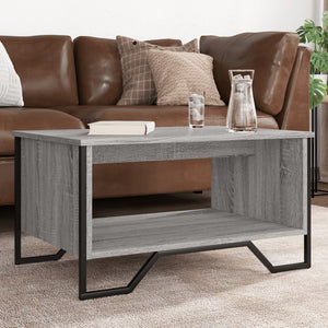 Couchtisch Grau Sonoma 75x51 cm