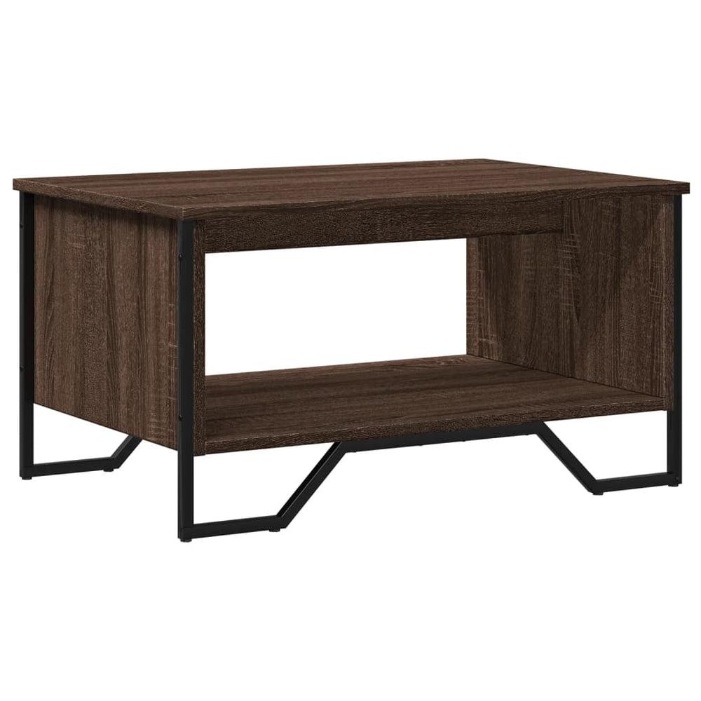 Couchtisch Braun Eichenoptik 75x51 cm
