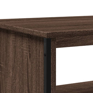 Couchtisch Braun Eichenoptik 75x51 cm