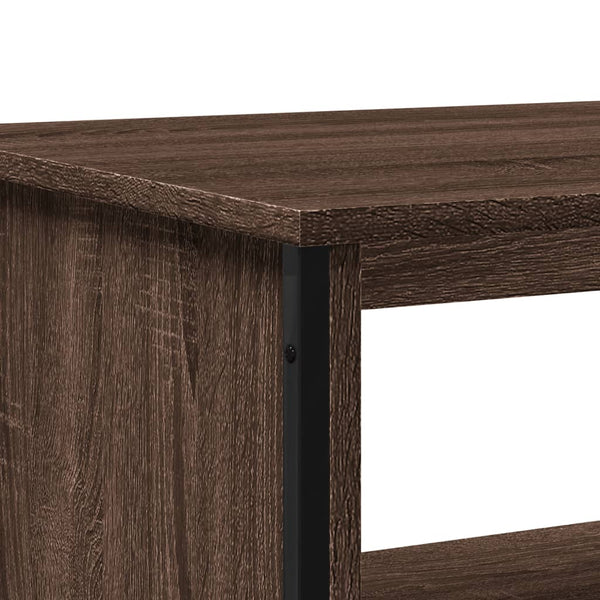 Couchtisch Braun Eichenoptik 75x51 cm