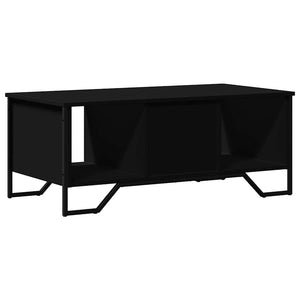 Schwarzer Couchtisch 100x51 cm