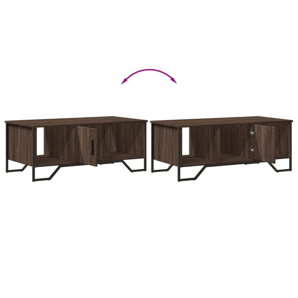 Couchtisch Braun Eichen-Optik 100 cm