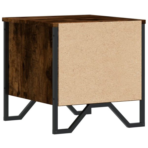 Nachttisch Räuchereiche 40x40 cm