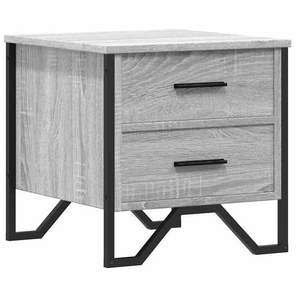 Nachttisch Grau Sonoma 40x40