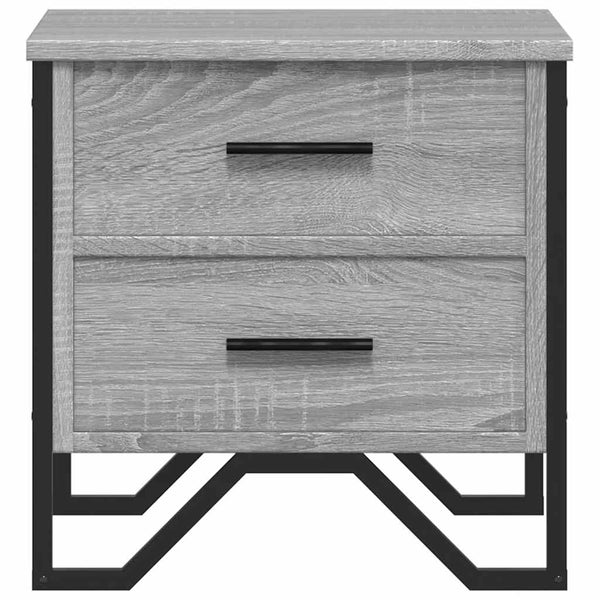 Nachttisch Grau Sonoma 40x40