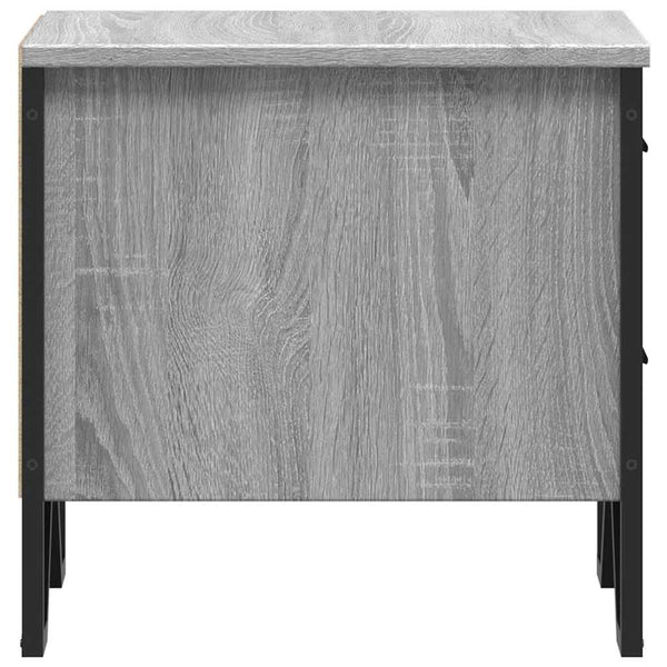 Nachttisch Grau Sonoma 40x40