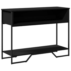 Schwarzer Konsolentisch 100 cm