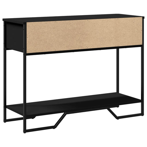 Schwarzer Konsolentisch 100 cm