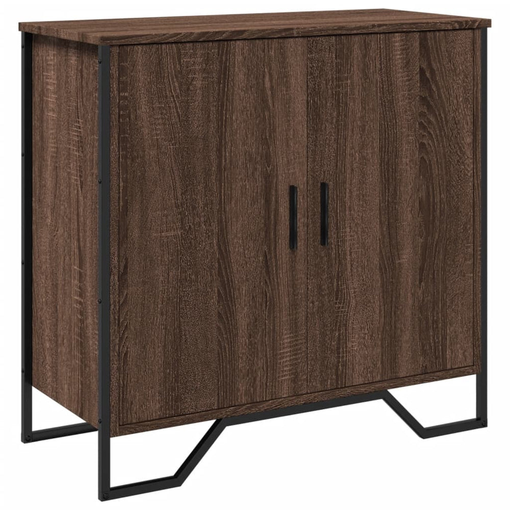 Sideboard Braun Eichenoptik 78 cm