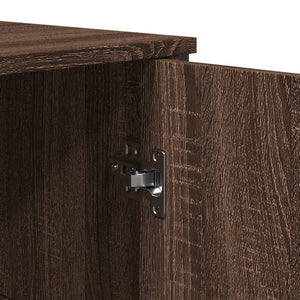 Sideboard Braun Eichenoptik 78 cm