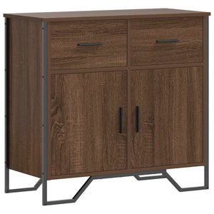 Sideboard Braun Eichenoptik 79,5 cm