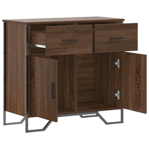 Sideboard Braun Eichenoptik 79,5 cm
