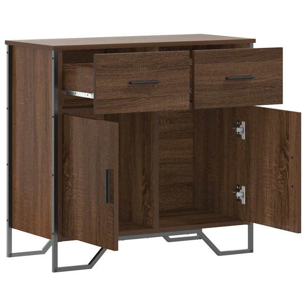 Sideboard Braun Eichenoptik 79,5 cm