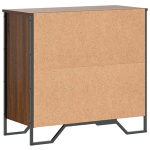 Sideboard Braun Eichenoptik 79,5 cm