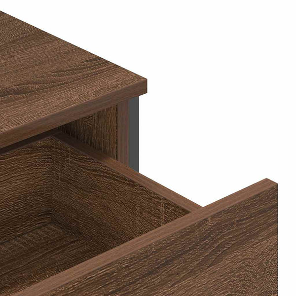 Sideboard Braun Eichenoptik 79,5 cm