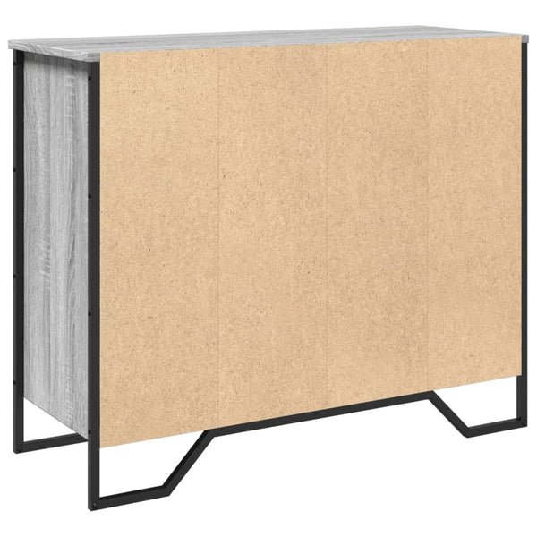 Graues Sonoma Sideboard, 91 cm