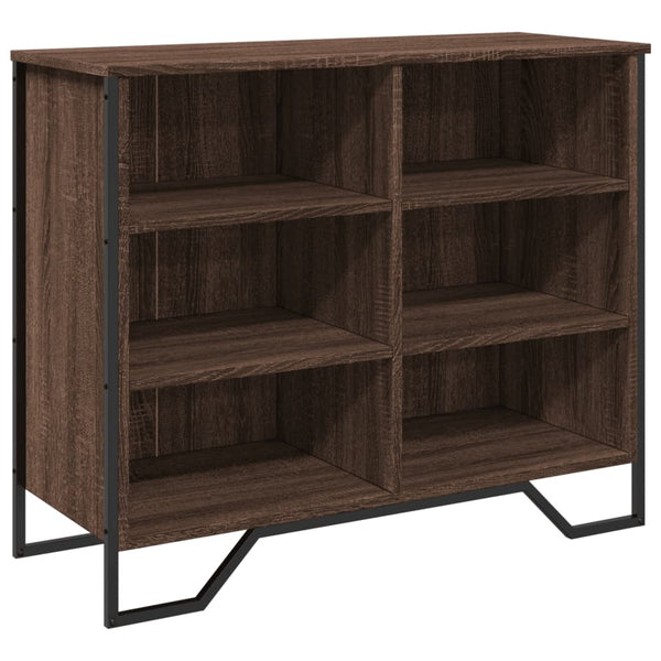 Sideboard Braun Eichen-Optik 91 cm