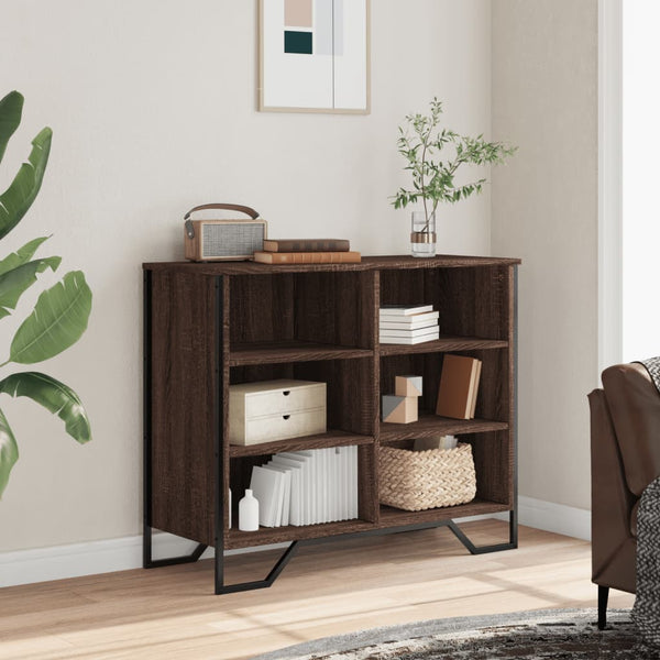 Sideboard Braun Eichen-Optik 91 cm