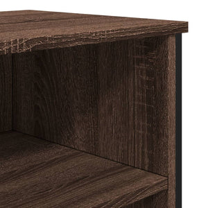 Sideboard Braun Eichen-Optik 91 cm