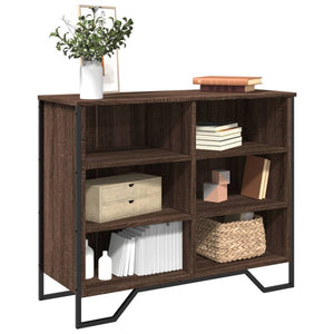 Sideboard Braun Eichen-Optik 91 cm