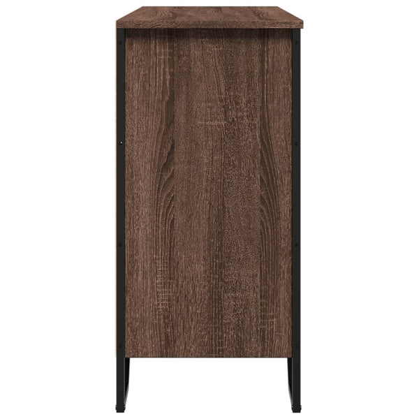 Sideboard Braun Eichenoptik 101 cm
