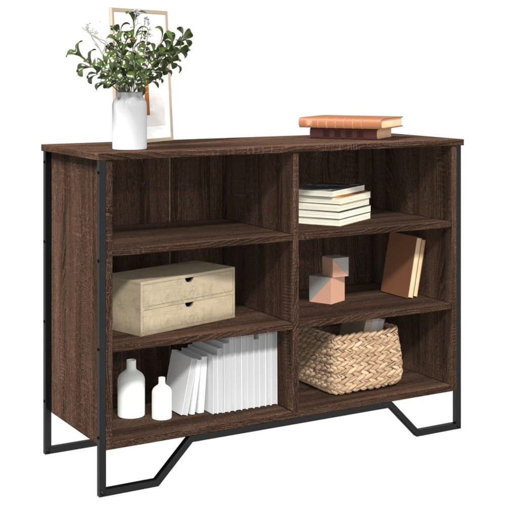 Sideboard Braun Eichenoptik 101 cm