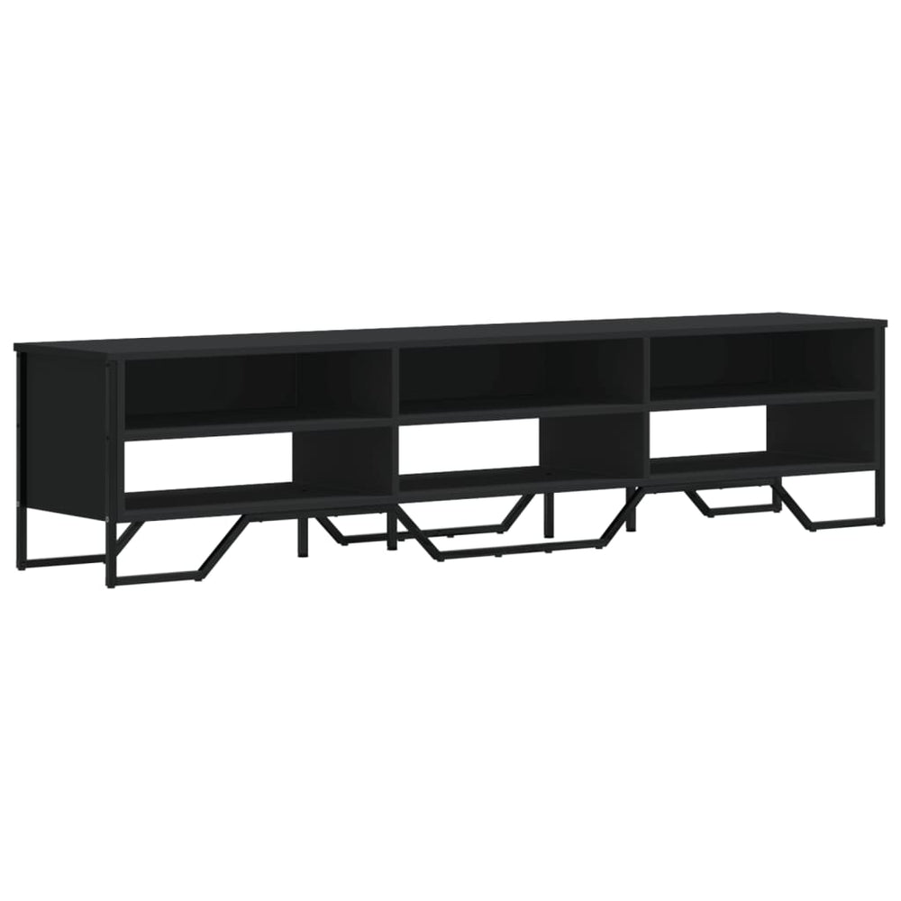 Schwarzer TV-Schrank 180 cm