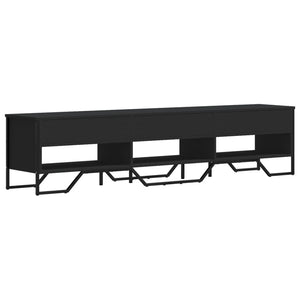 Schwarzer TV-Schrank 180 cm