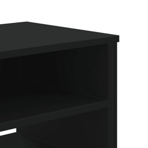 Schwarzer TV-Schrank 180 cm