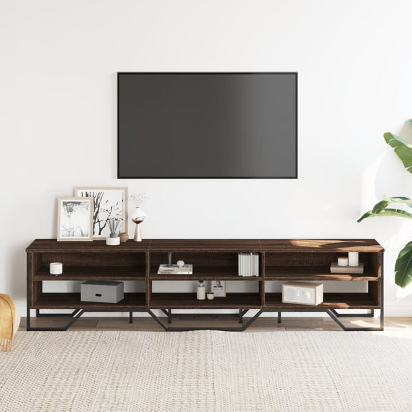 TV-Schrank Braun Eichen-Optik 180 cm