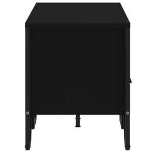 Schwarzer TV-Schrank 122 cm