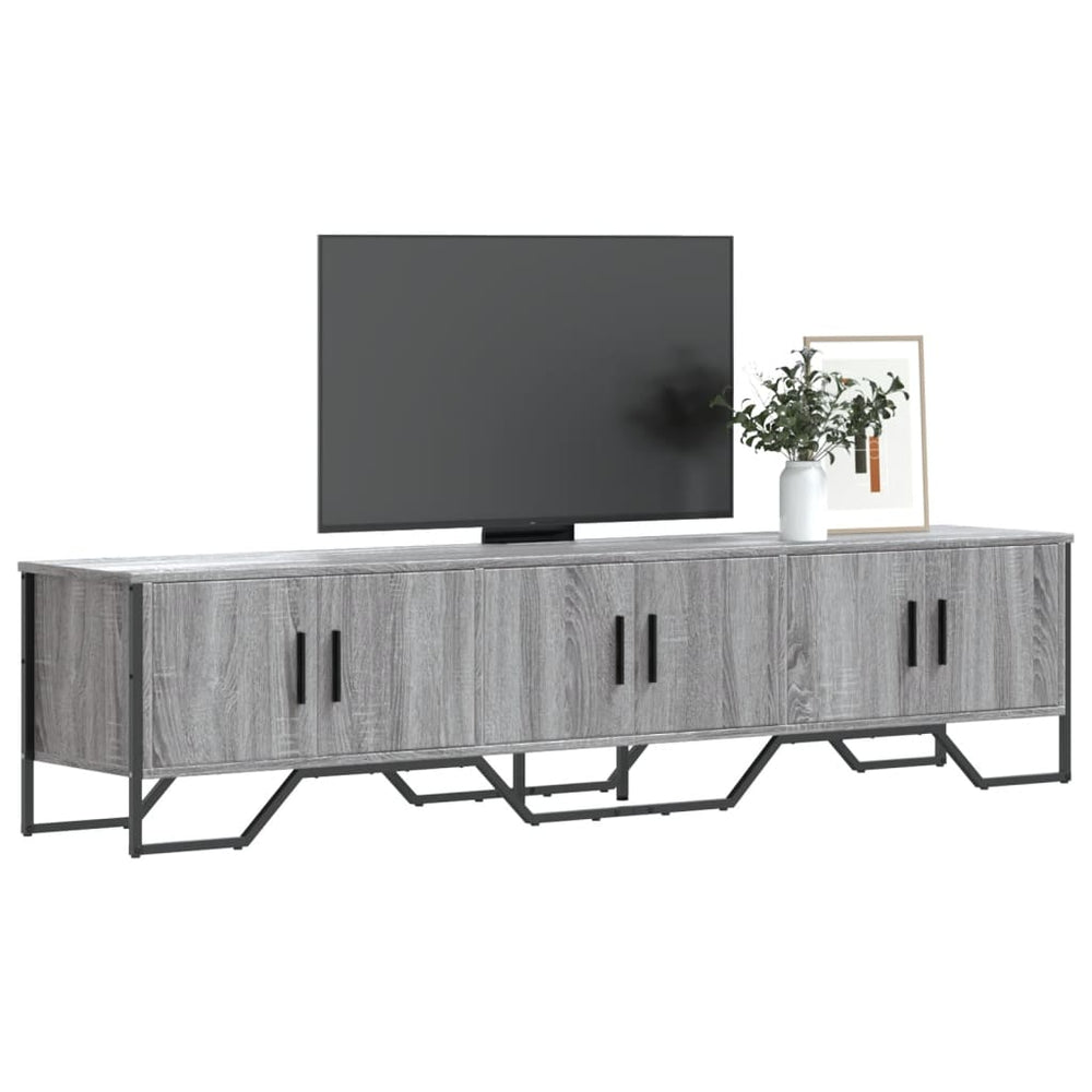 TV-Schrank Grau Sonoma 180 cm