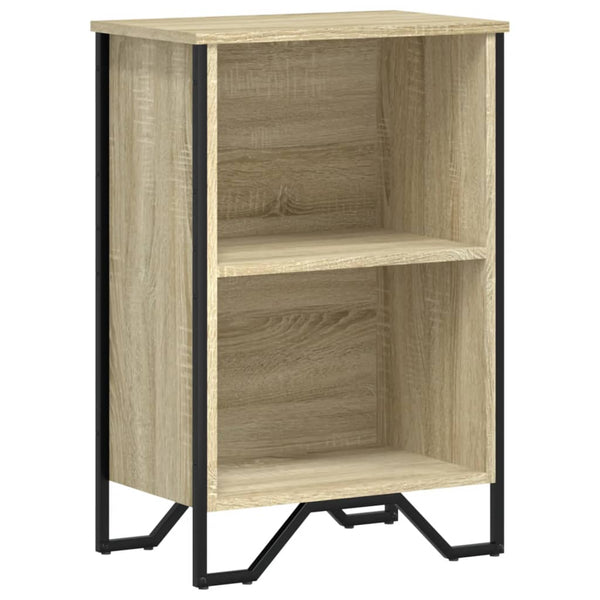 Sonoma Eiche Bücherregal, 50 cm