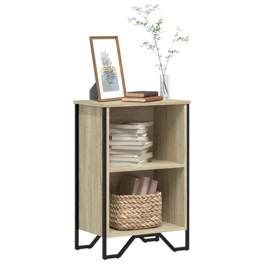 Sonoma Eiche Bücherregal, 50 cm