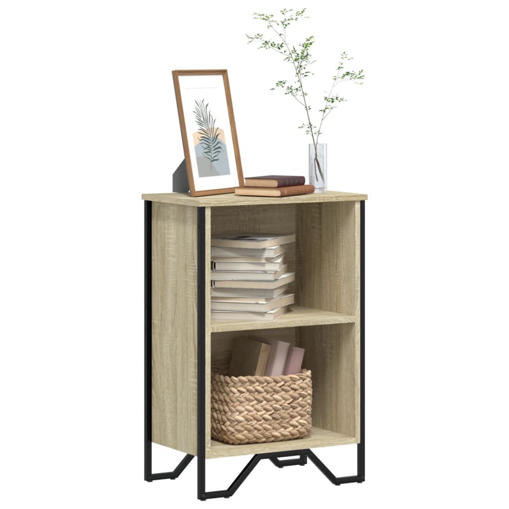 Sonoma Eiche Bücherregal, 50 cm