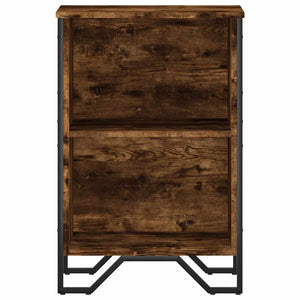 Bücherregal Räuchereiche Holz 50x74,5 cm